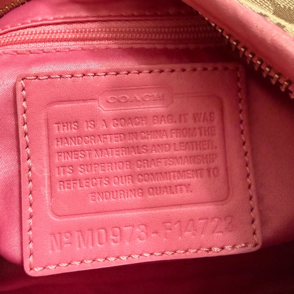 Vintage Coach Pink Daisy Bag - Picture 8 of 8